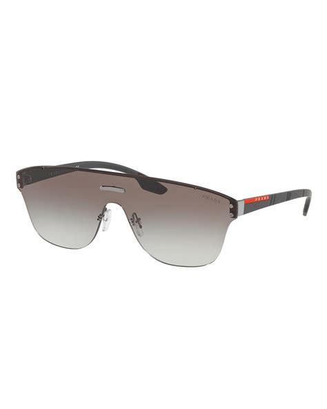 prada heritage 58mm oval sunglasses|Prada rimless aviator sunglasses.